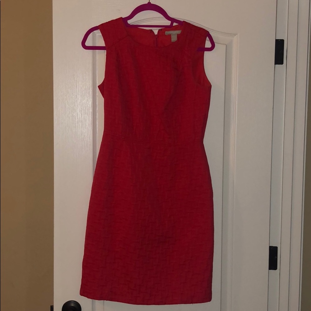 Banana republic dress red 4 euc